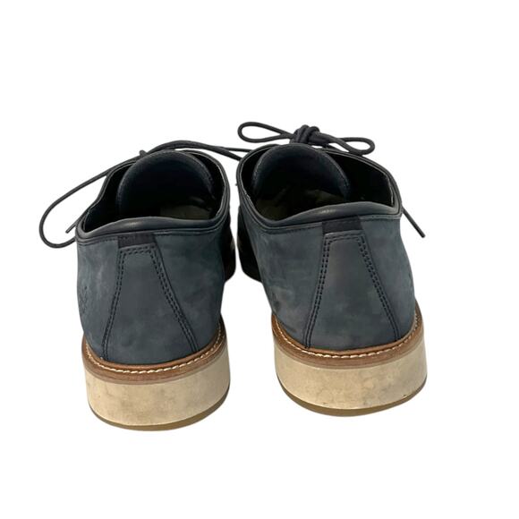 Cole Haan American Classics Montrose Plain Toe Derby Navy Blazer Nubuc 11.5 - Picture 4 of 7